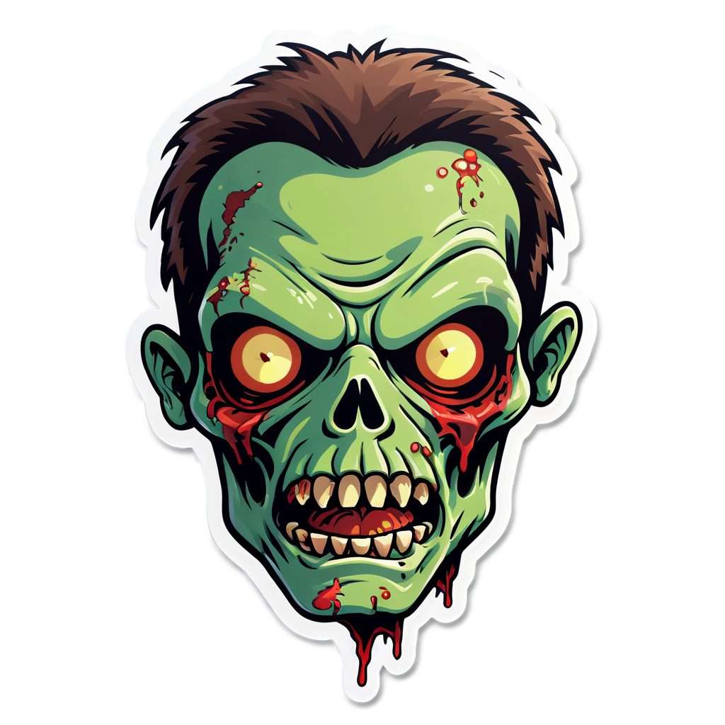 Zombie Sticker Collection