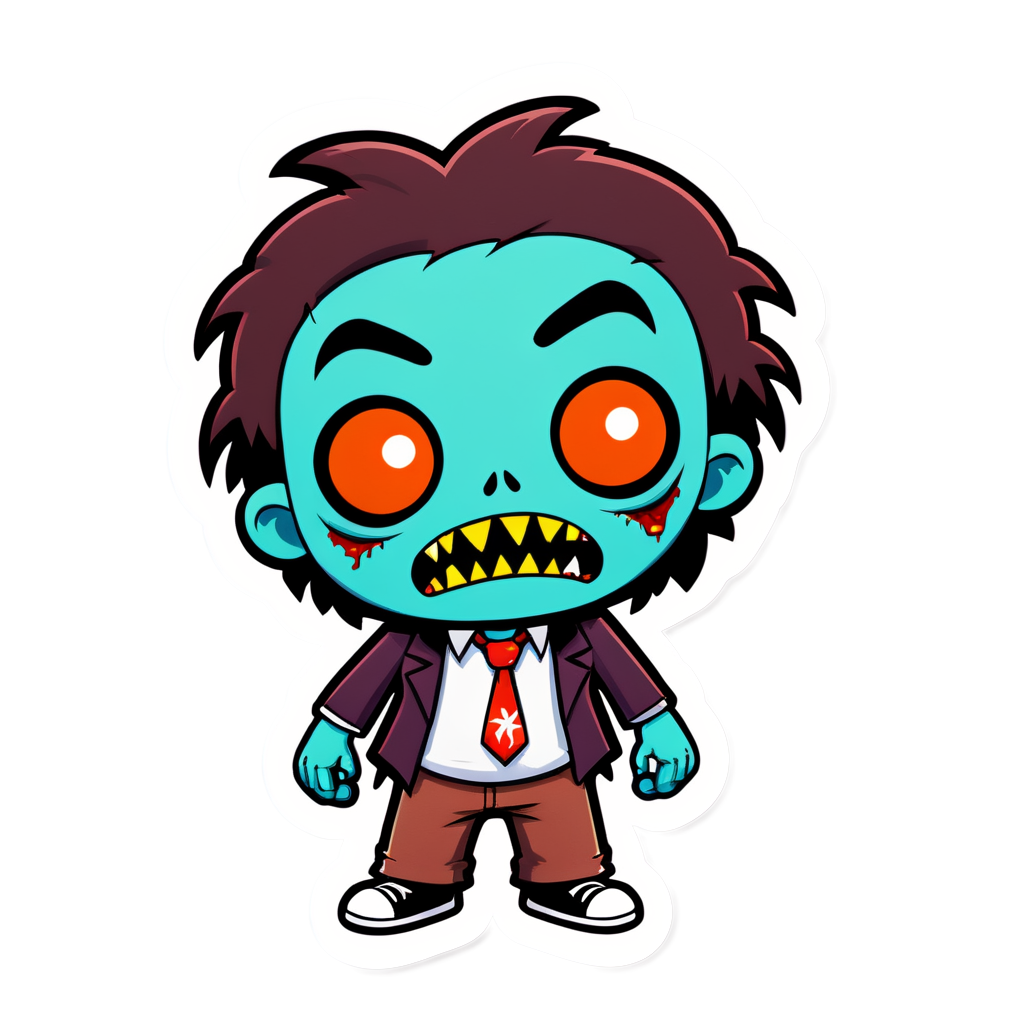 Zombie Sticker Ideas