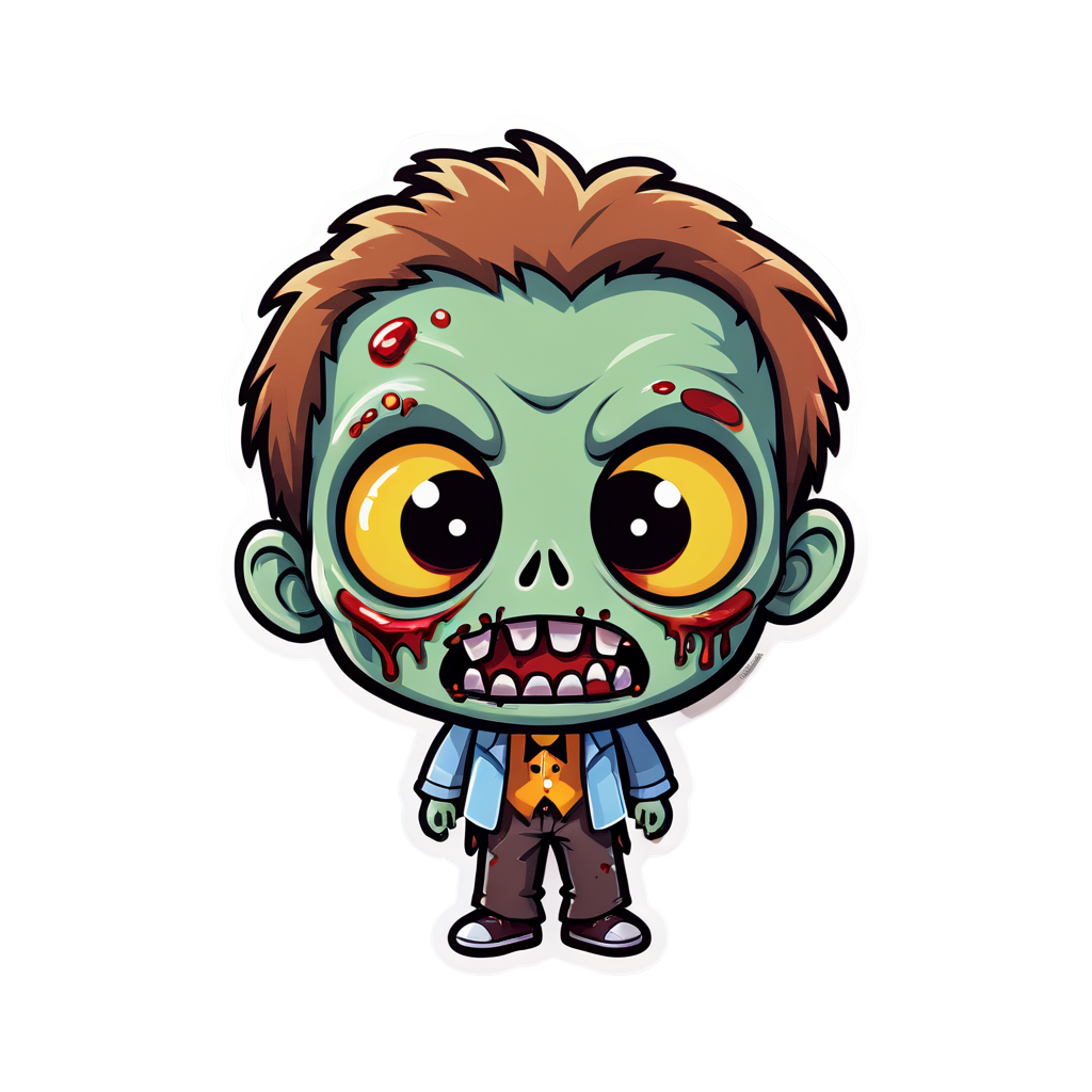 Zombie Sticker Ideas