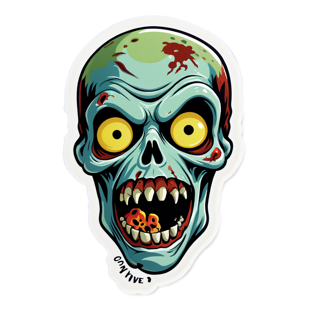 Zombies Sticker Kit