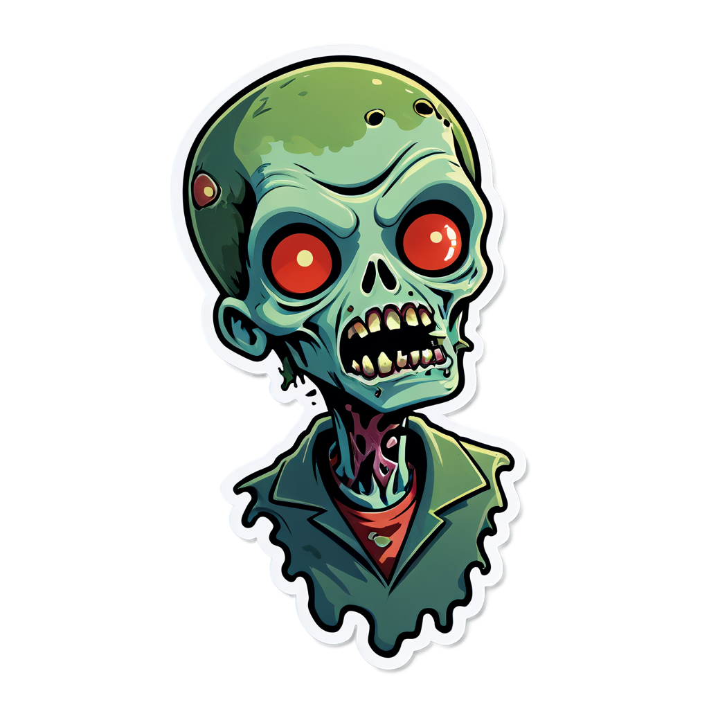 Zombies Sticker Collection