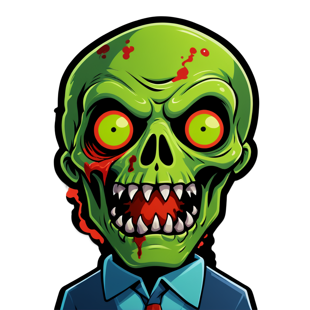 Zombies Sticker Kit