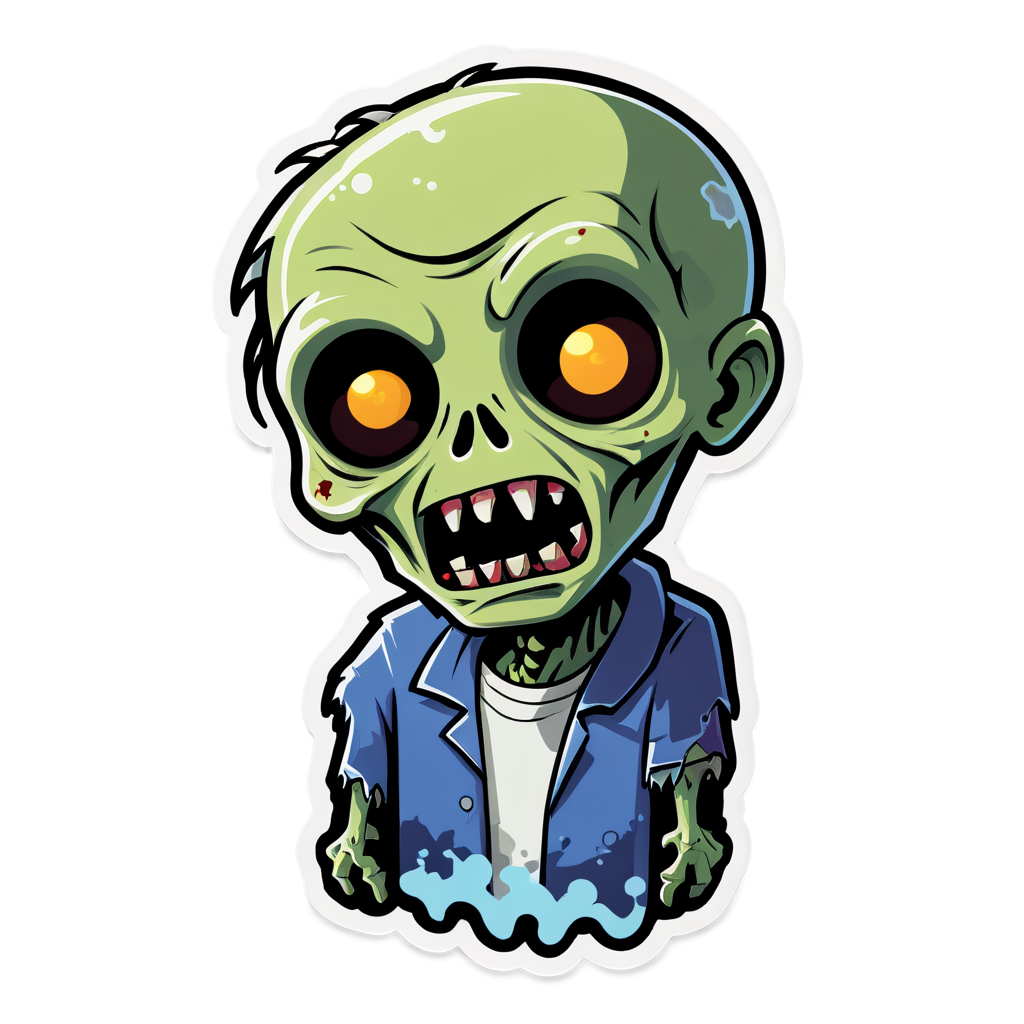 Zombies Sticker Kit