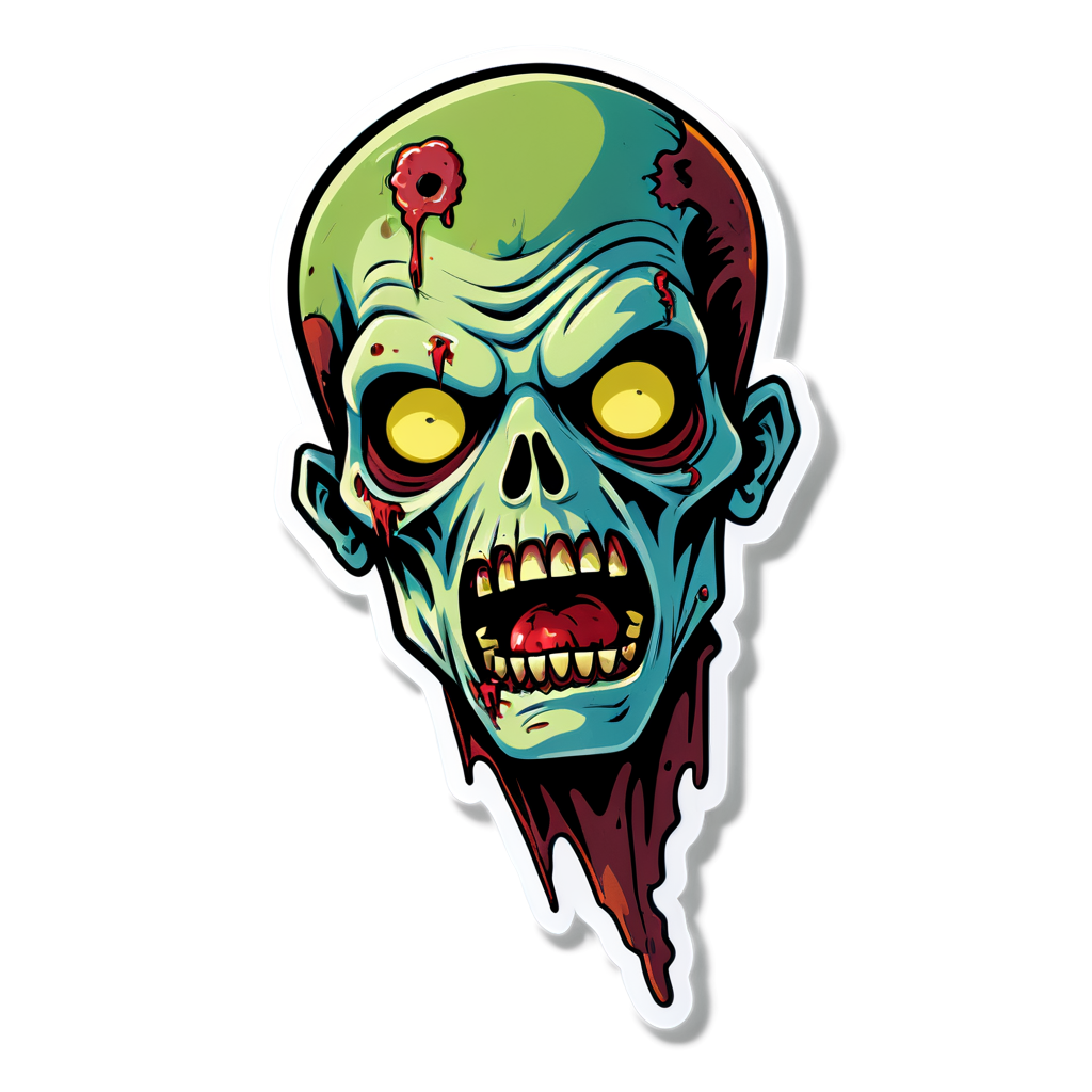 Zombies Sticker Collection