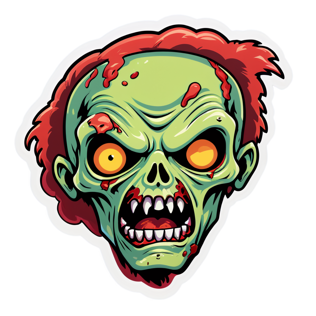 Zombies Sticker Kit