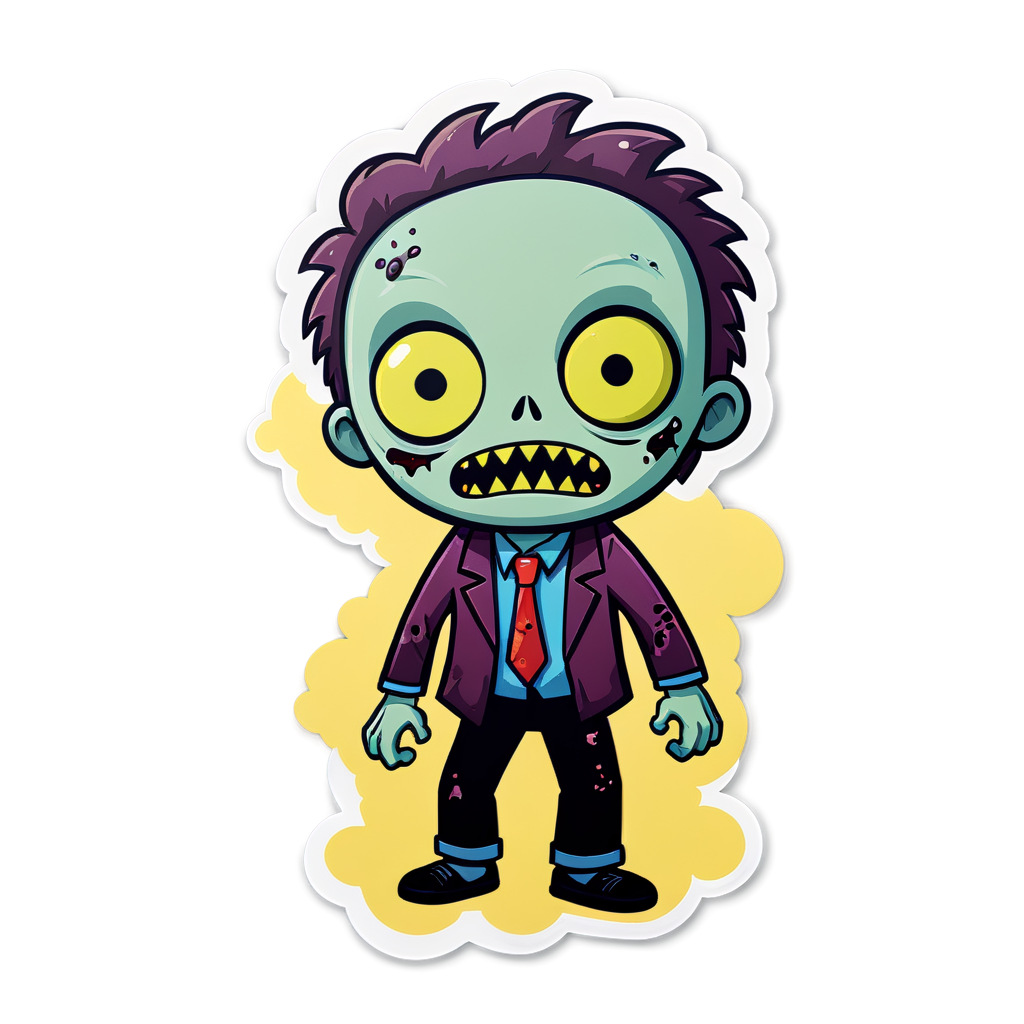 Zombies Sticker Ideas