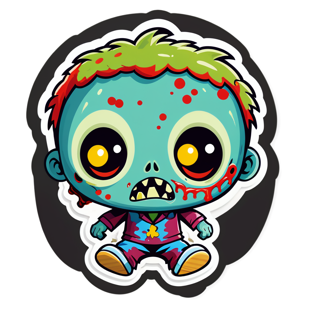 Zombies Sticker Ideas